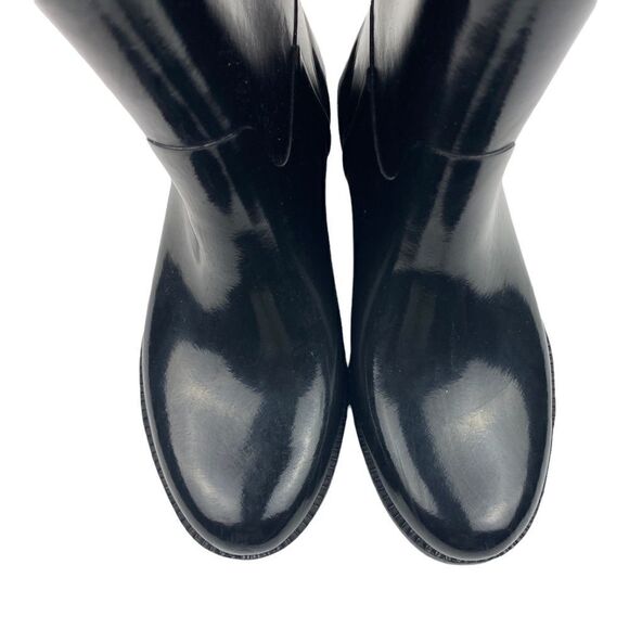 COUGAR WOMEN'S Black Rider Tall Waterproof Rubber Rain Boots US 6M - Picture 9 of 13
